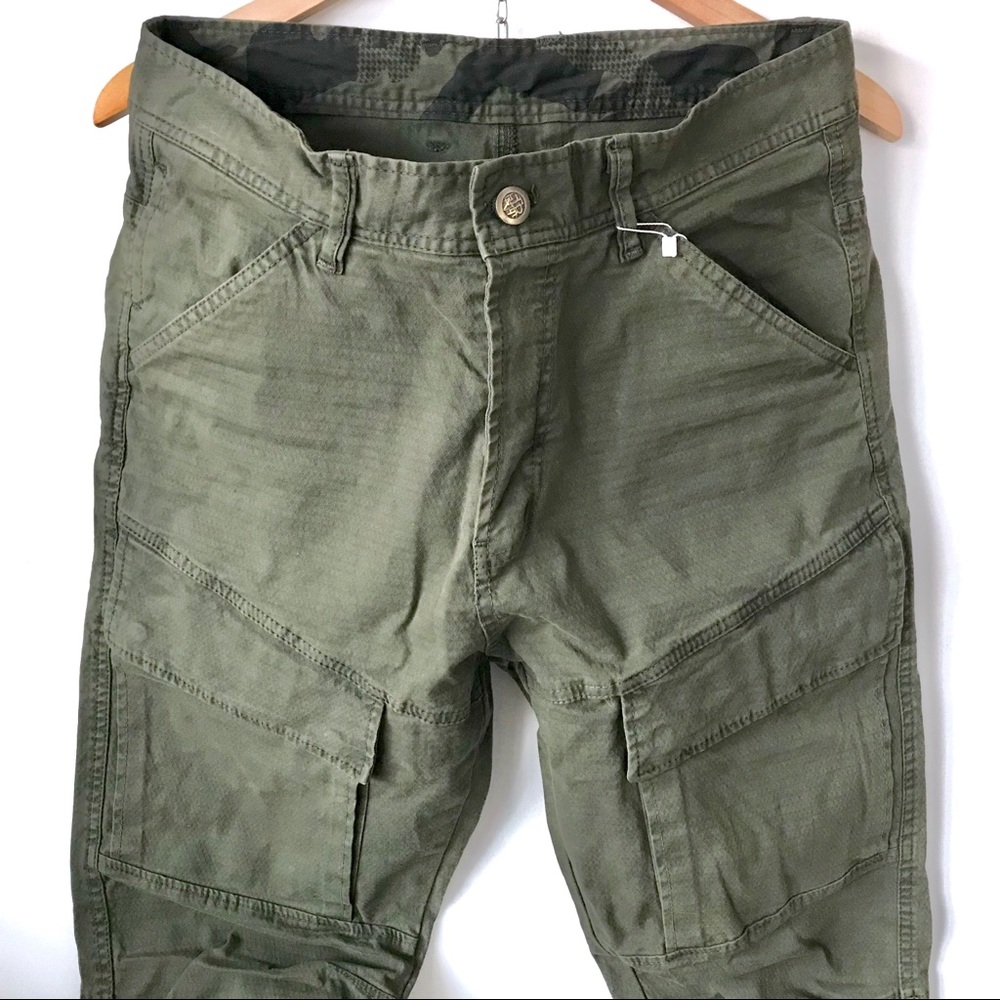Military cargo pant army green - Picture 2 of 6